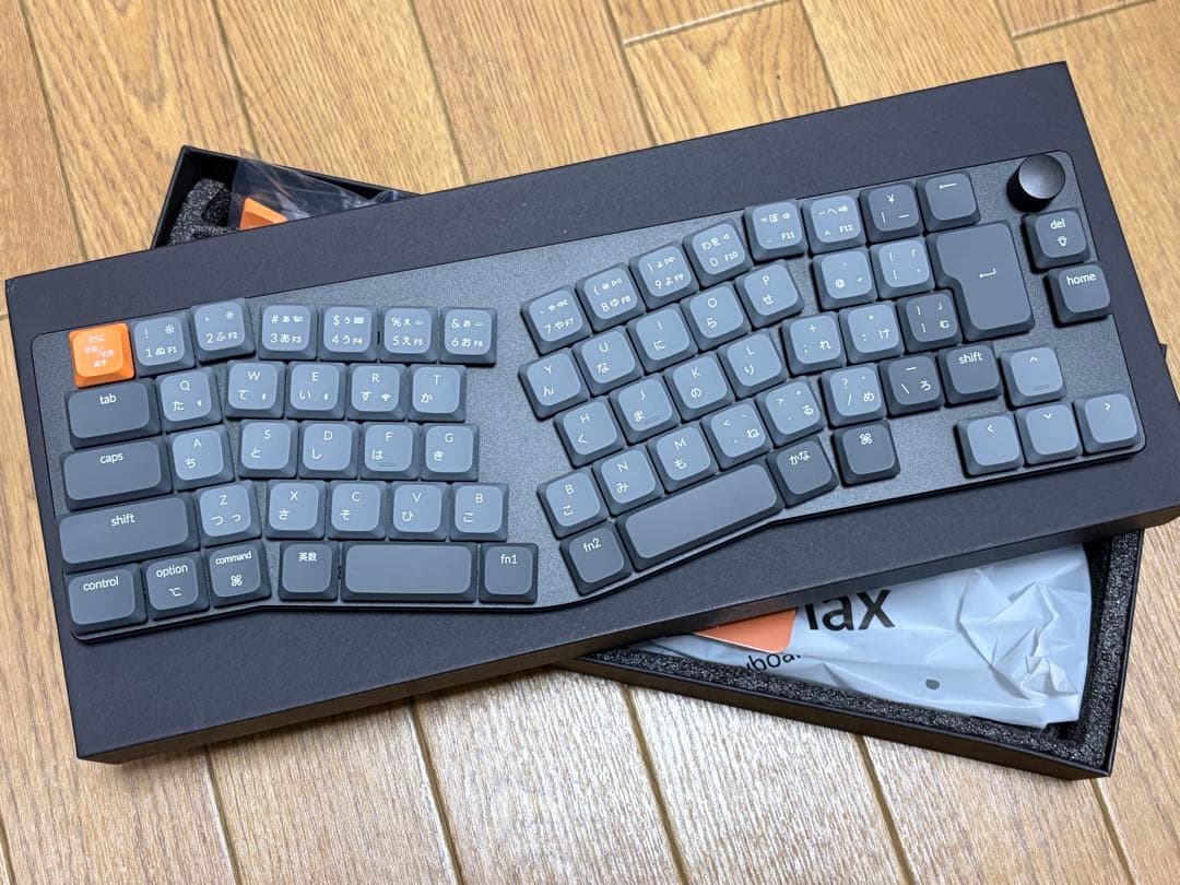 Keychron K11 Max JIS ホットスワップ対応　茶軸