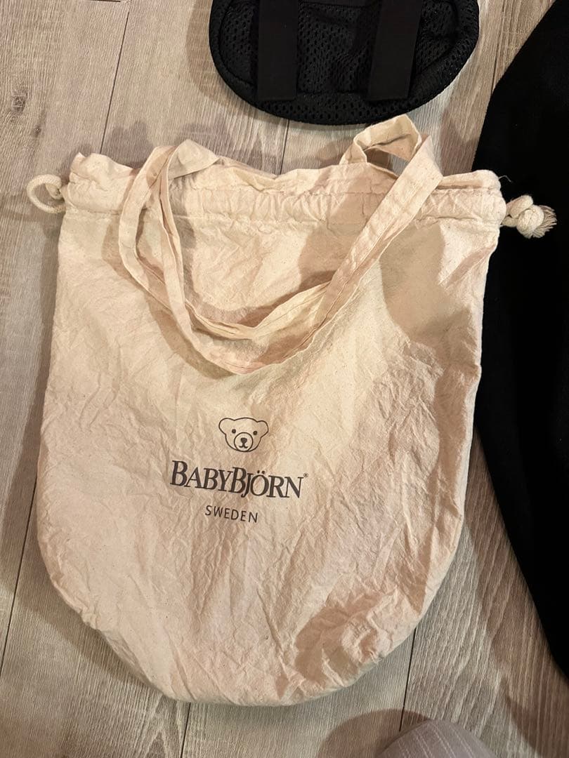 BABYBJÖRN 抱っこ紐 メッシュ 白 6点セット