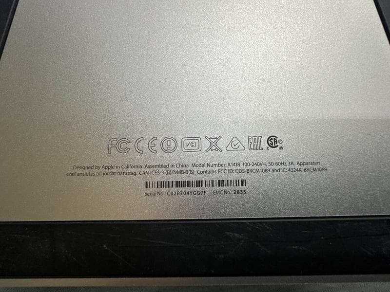 良品/iMac 2015/i7-5775搭載 21.5モデル/SSD256