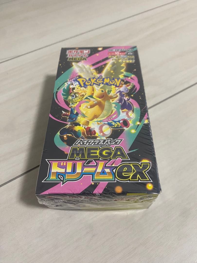 ポケモンカードMEGA ドリームEX BOXシュリンク付き