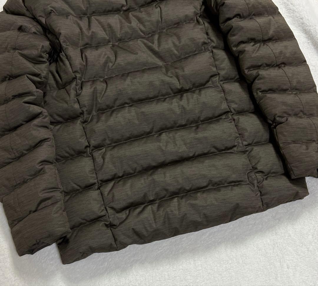 ✨美品✨ montbell モンベル ダウンジャケット ブラウン アシンメトリー