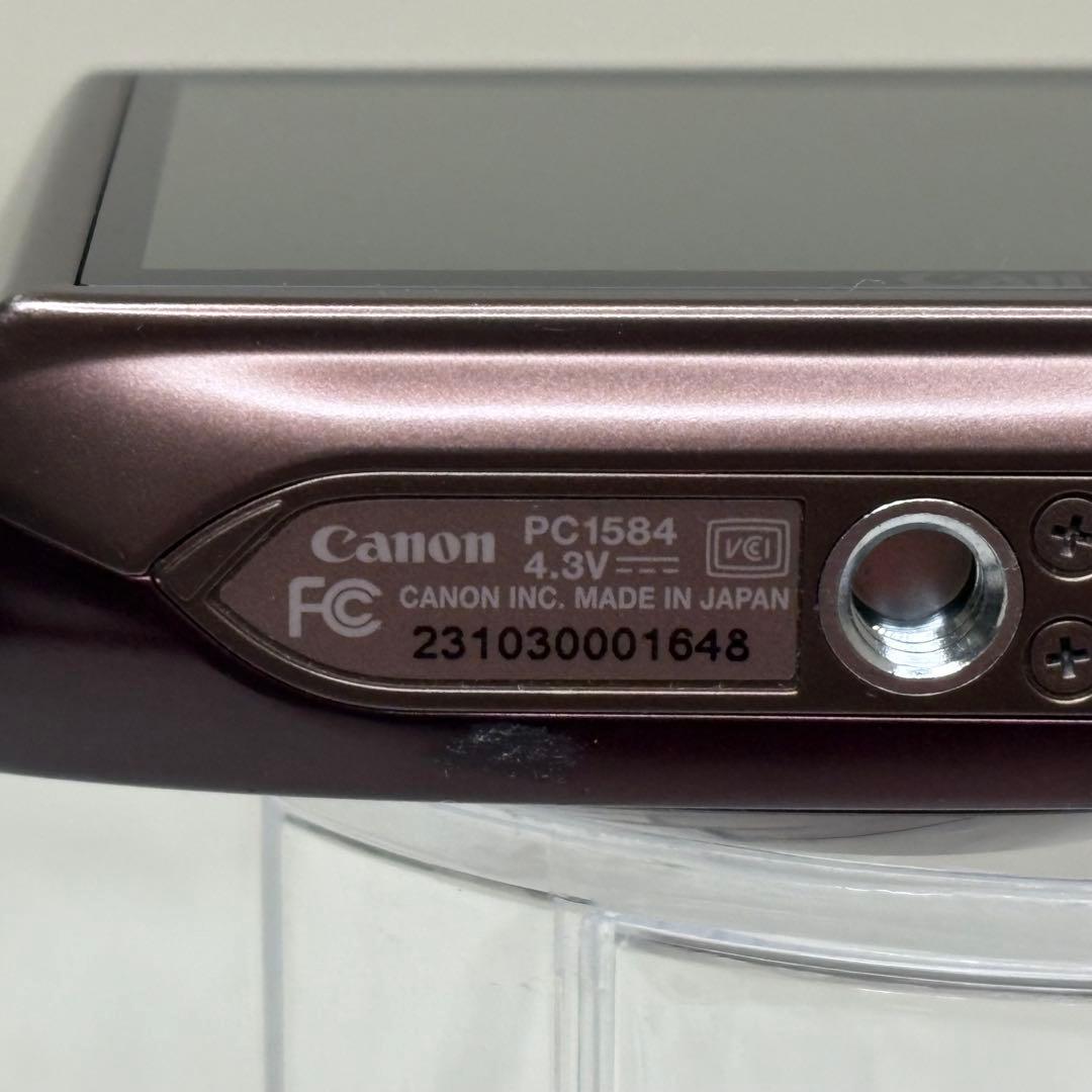 Canon　IXY 31S PC1584 充電器　ブラウン コンデジ　動作品
