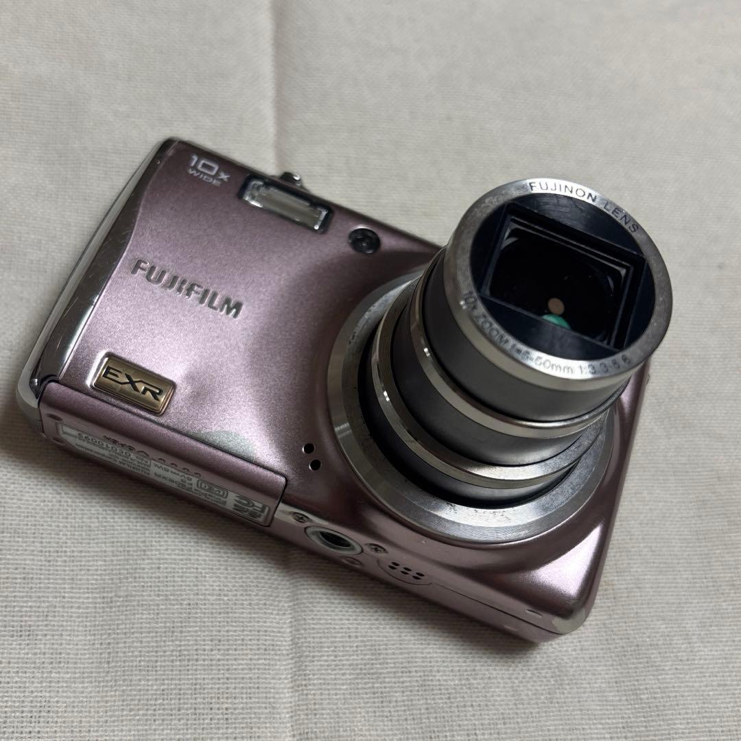 【動作確認済】FUJIFILM FinePix F80EXRピンク コンデジ