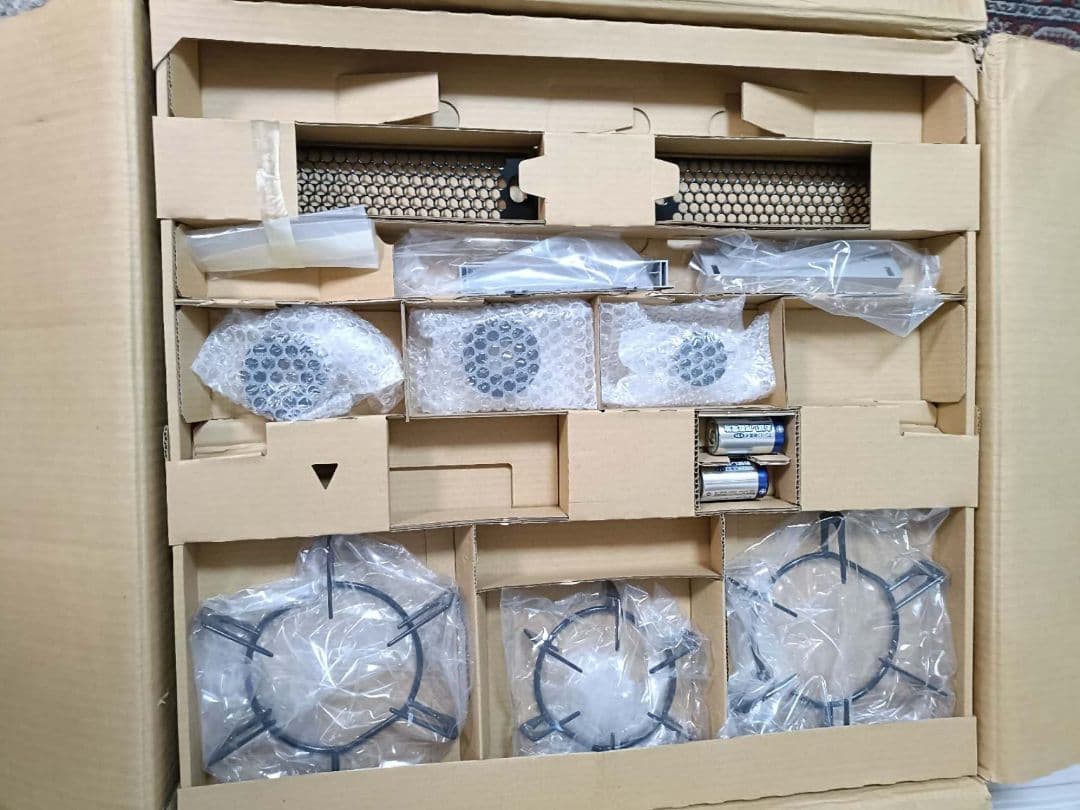 未使用品ハーマン ビルトイン コンロ 3口　都市ガスコンロ　DG32N1SR