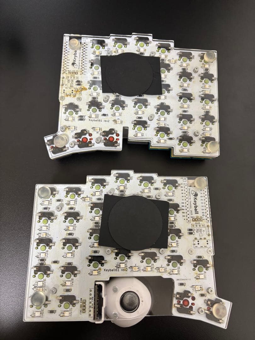 keyball61 テンティングソリューション付き