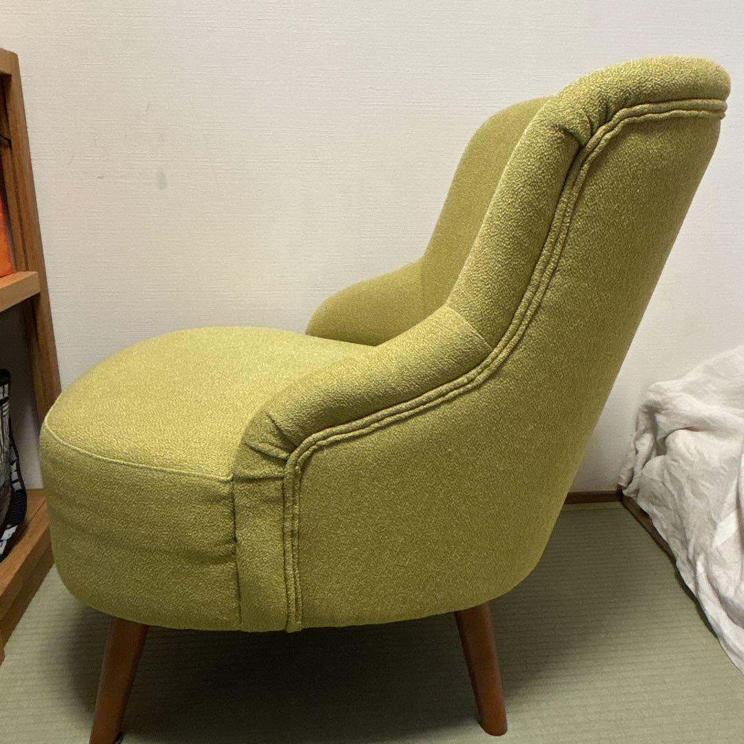 ウニコ unico ソファ　1人掛け　グリーン