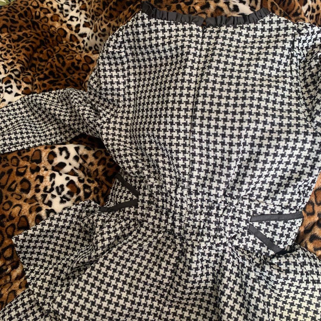 Pium チェック柄ワンピース