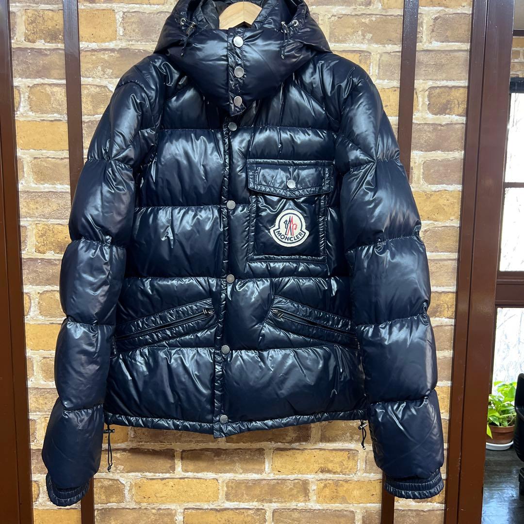 鳥*ら様 MONCLER ネイビー K2ダウンジャケット
