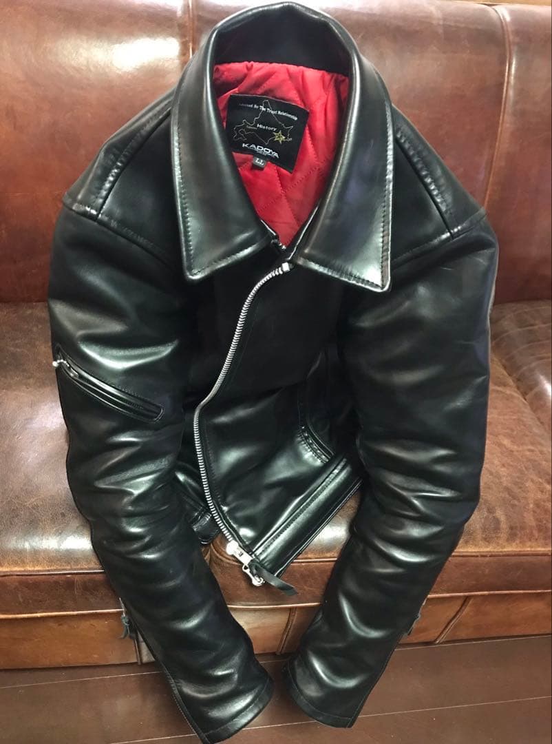 カドヤ(KADOYA) × History別注 【TCR-H4】 革ジャン