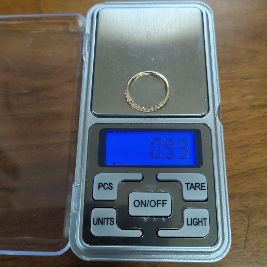 K10YGダイヤモンドリング