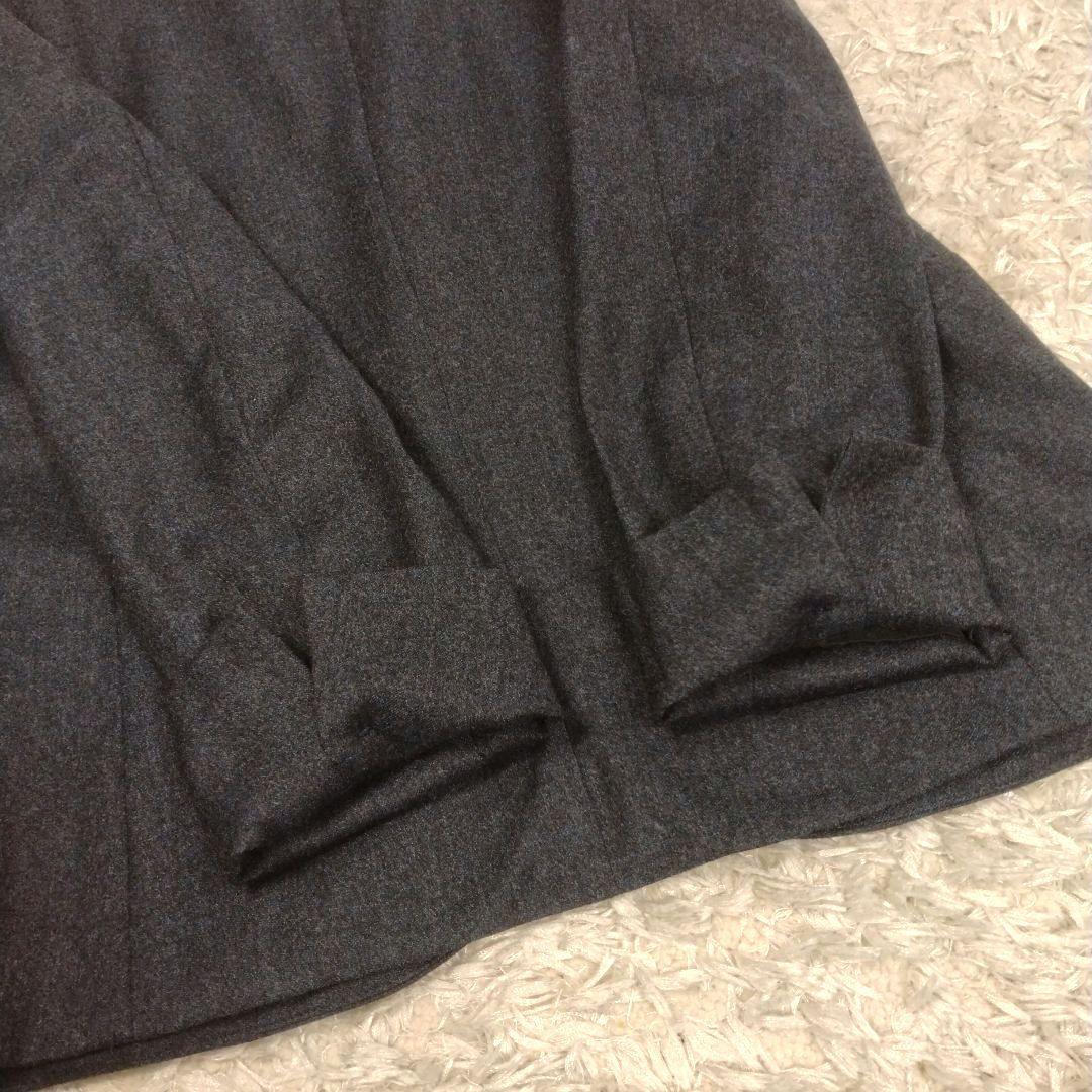 ポールスチュアート　ノーカラージャケット　パンツスカート　スーツセットアップ6M