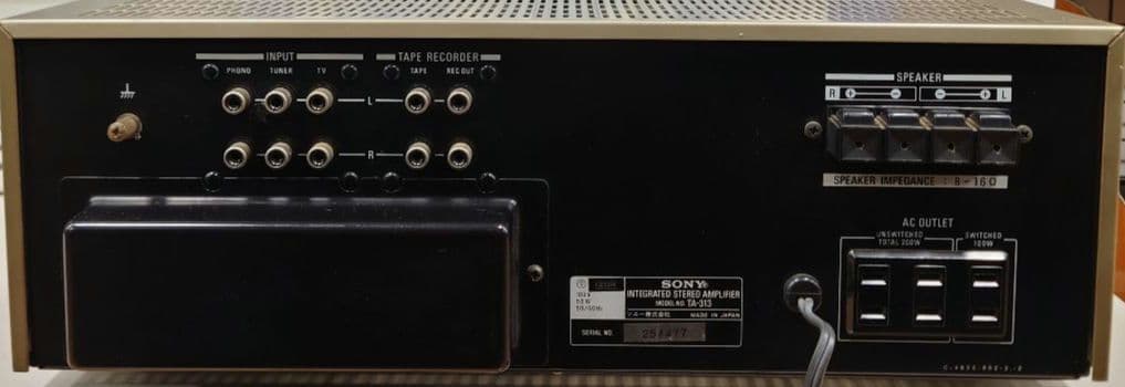 【希少】SONY　TA-313 プリメインアンプ