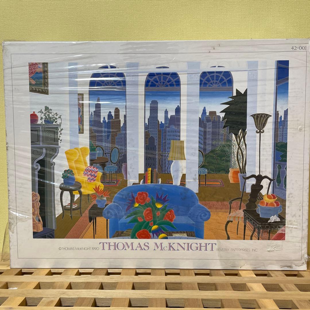 ビバリー　ジグソーパズル　ブルーカウチ　トーマス・マックナイト