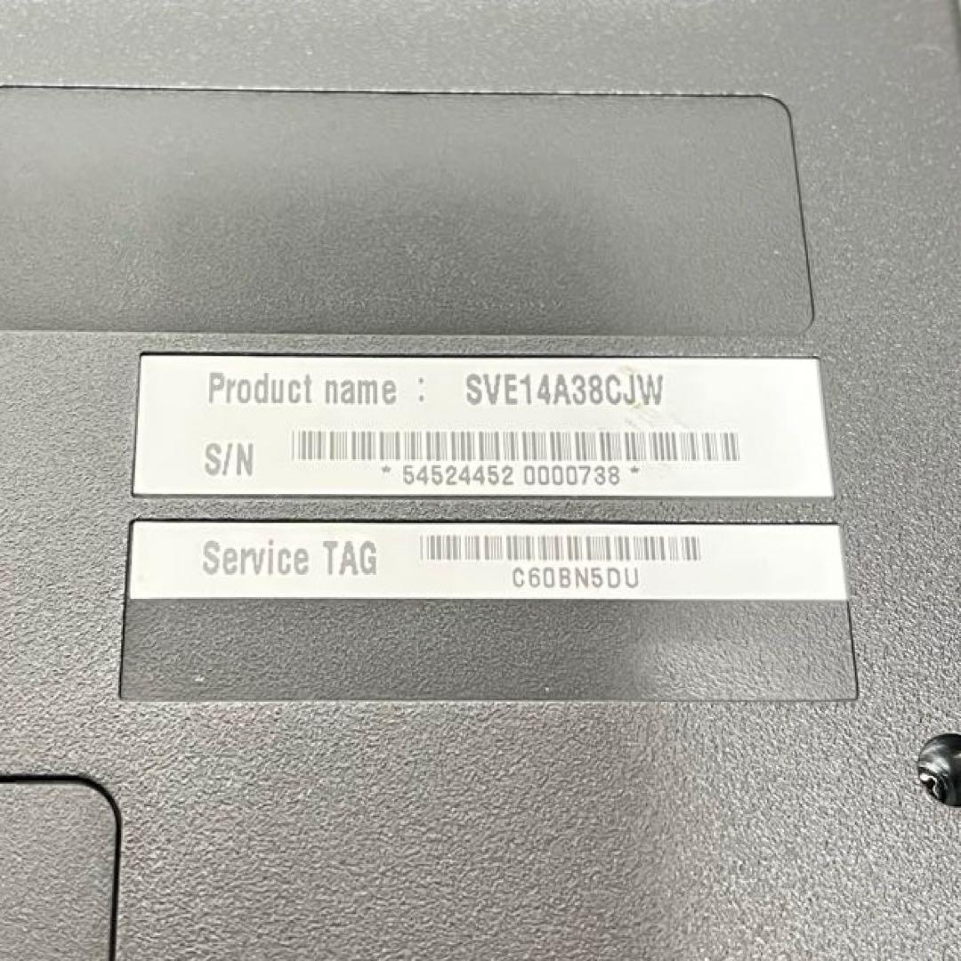 SONY VAIO Eシリーズ　SVE14A28CJW ホワイト×ブルー