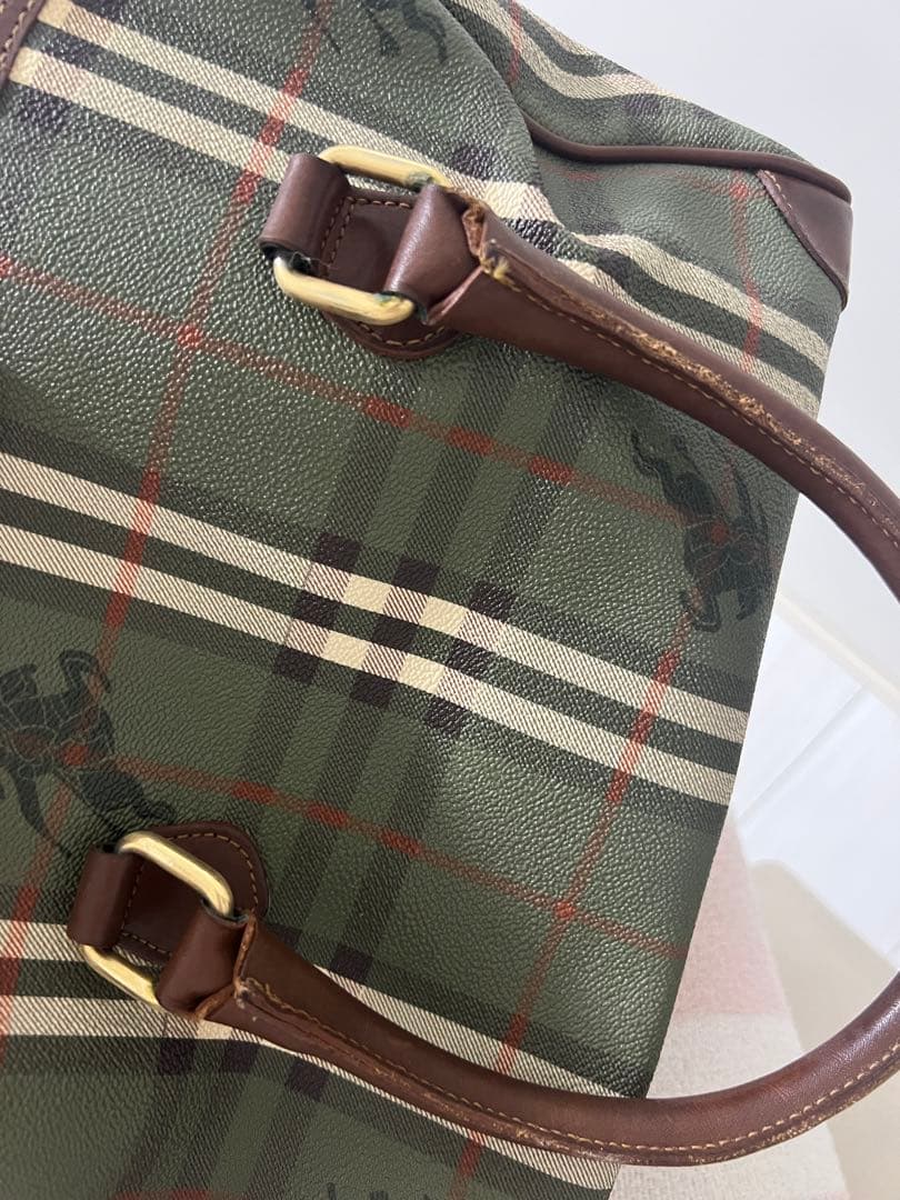 バーバリーBurberryボストンハンドルバック