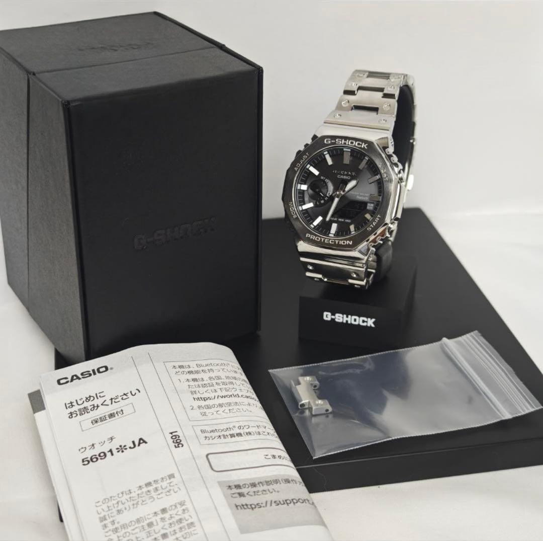 【美品】カシオ G-SHOCK　GM-B2100SD-1AJF