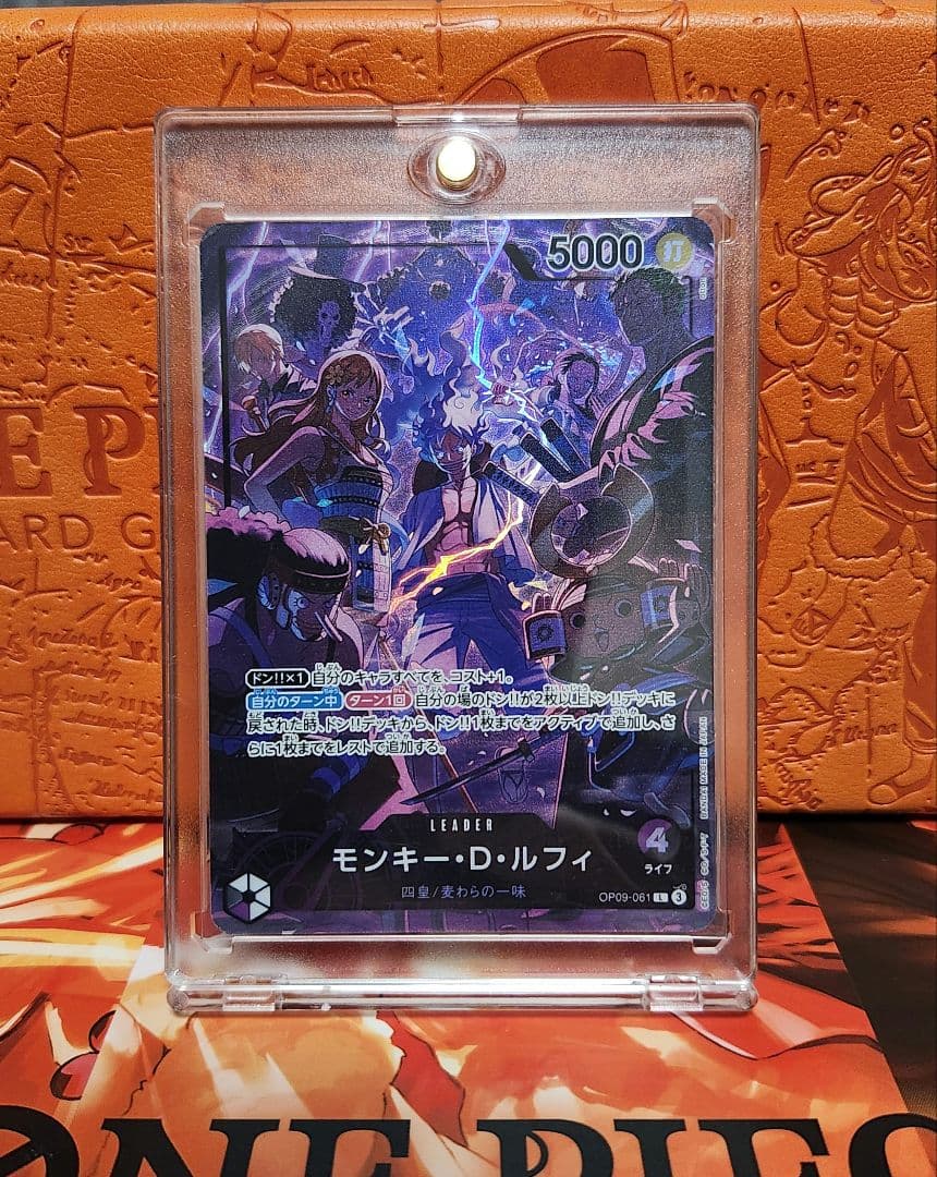 r*読様 ワンピース2nd anniversaryset english　ルフィ