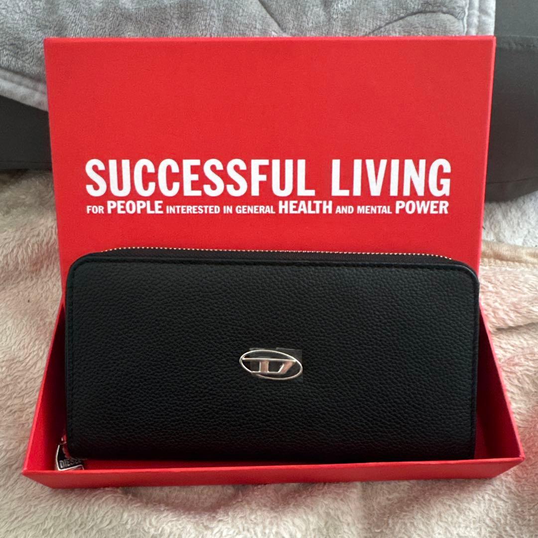 DIESEL ブラック 長財布