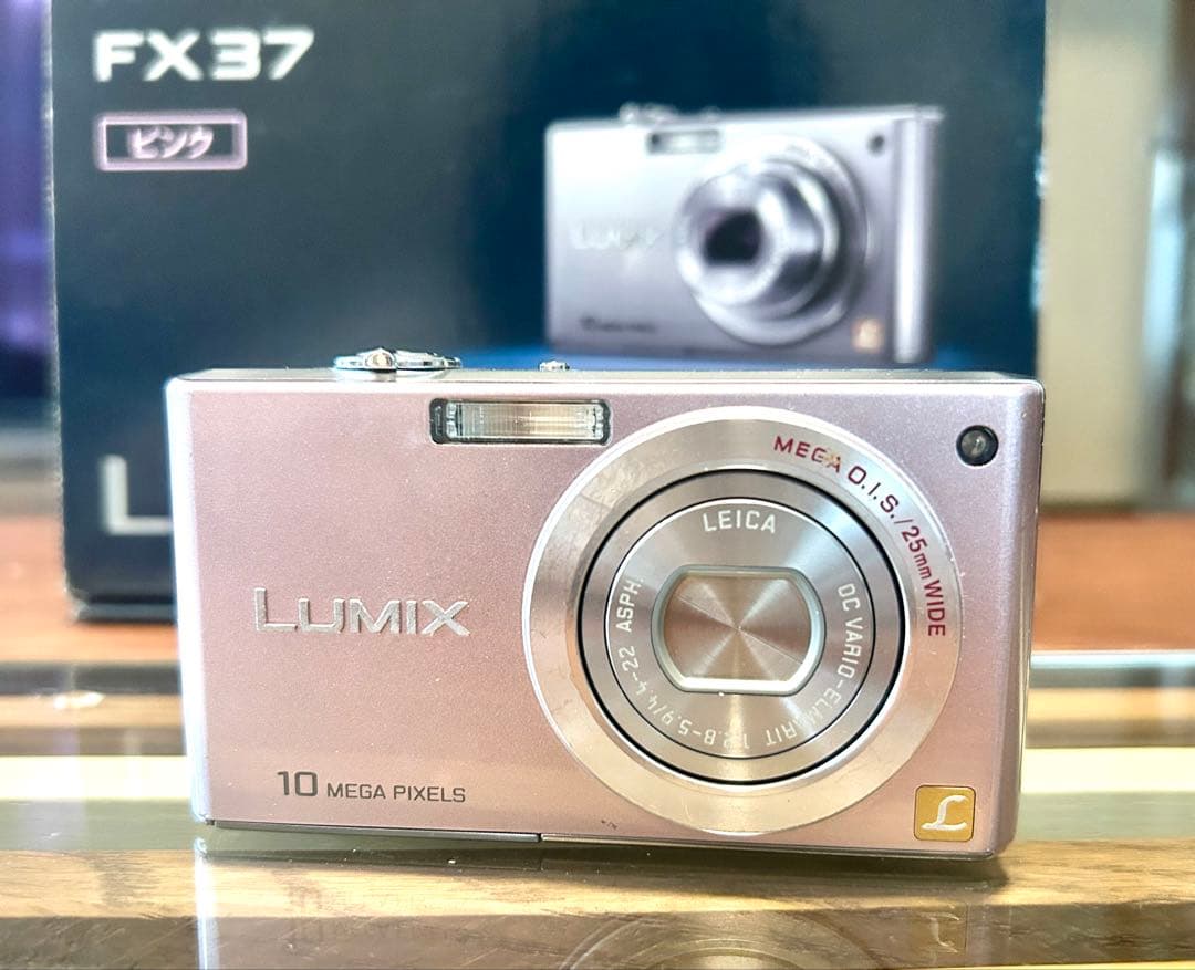 Panasonic LUMIX DMC-FX37 デジカメ 動作確認済 箱あり