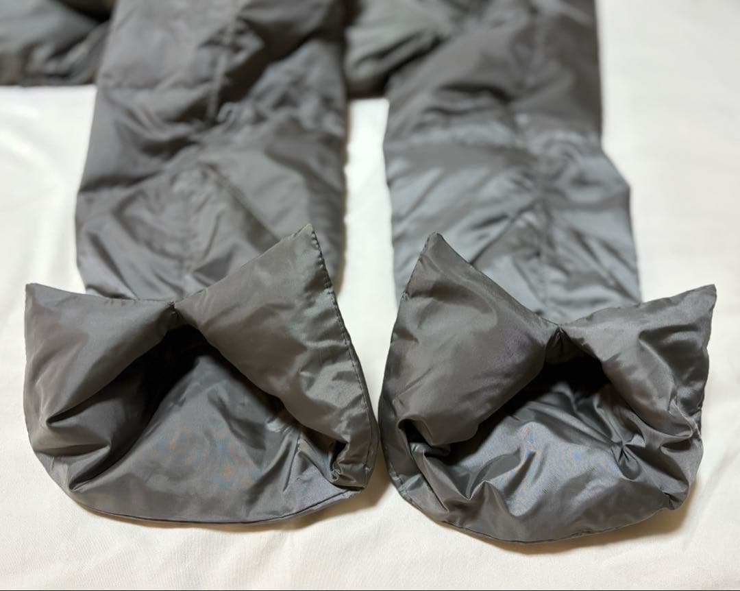 センソユニコ ダウンジャケット 変形 ビッグカラー ドローコード L