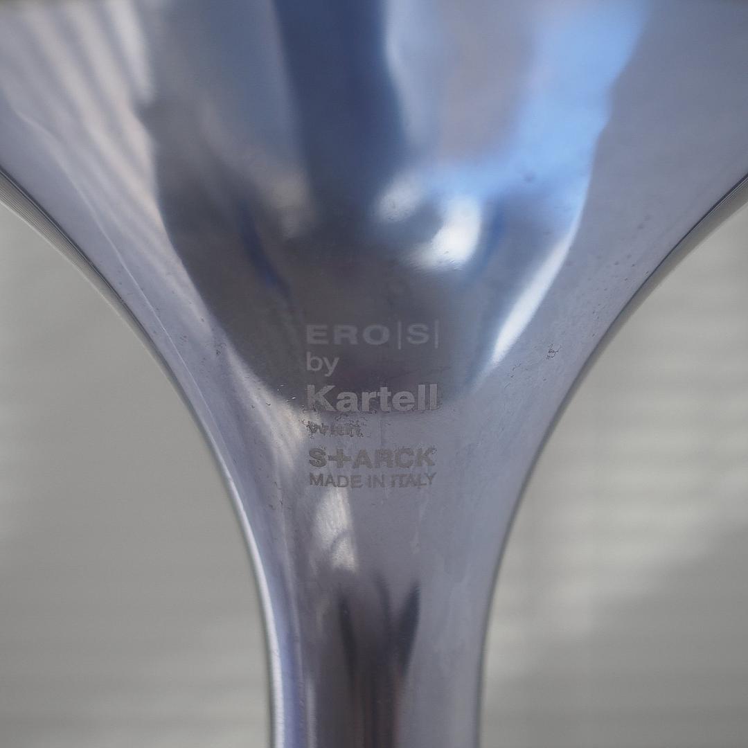 Kartell エロエスチェア 一本脚 青
