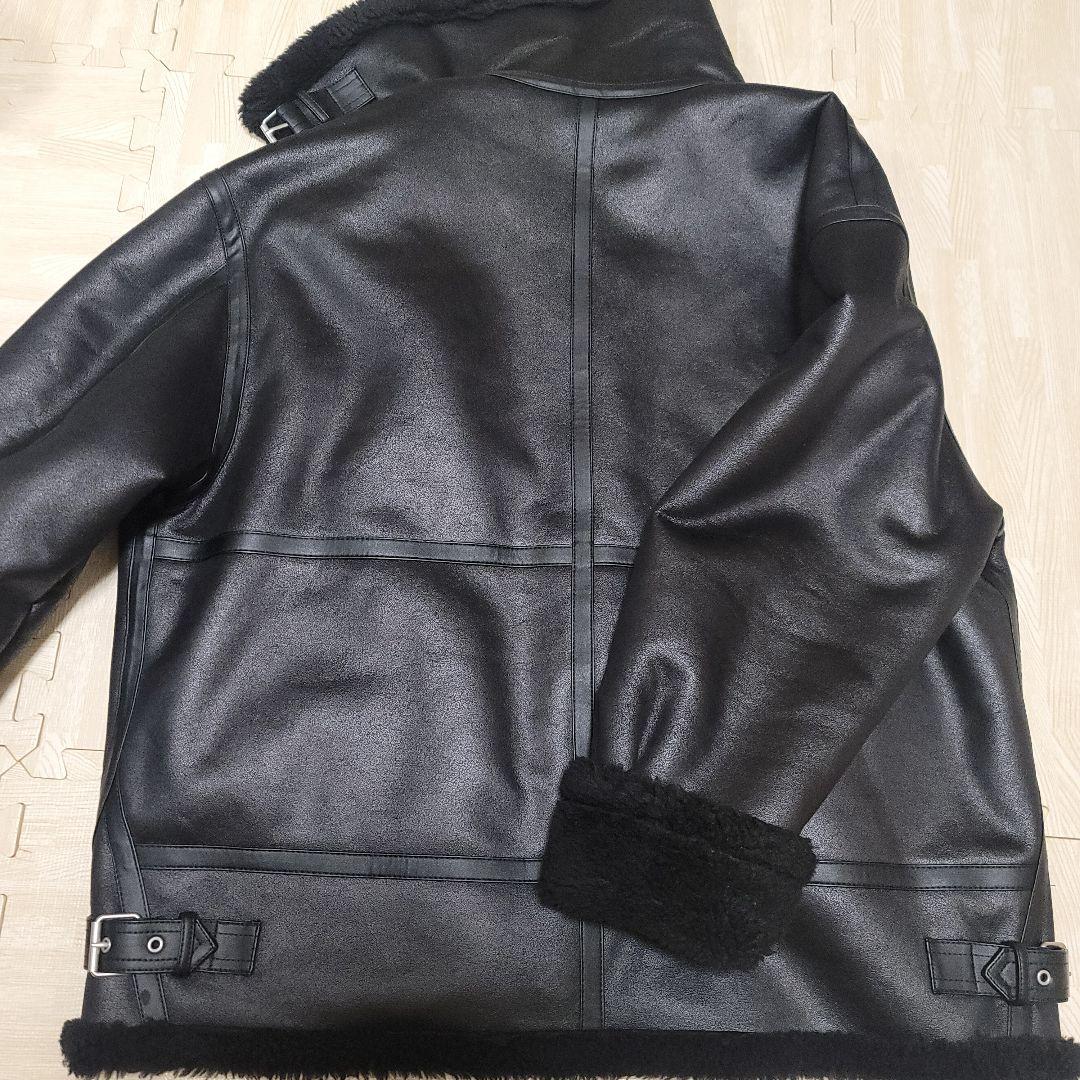 イケPさま専有　AP STUDIO 別注DUNST ライダースムートン