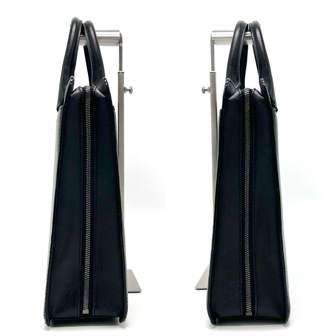 FUJITAKA フジタカ ディアマン ビジネスバッグ ブリーフケース 本革 黒