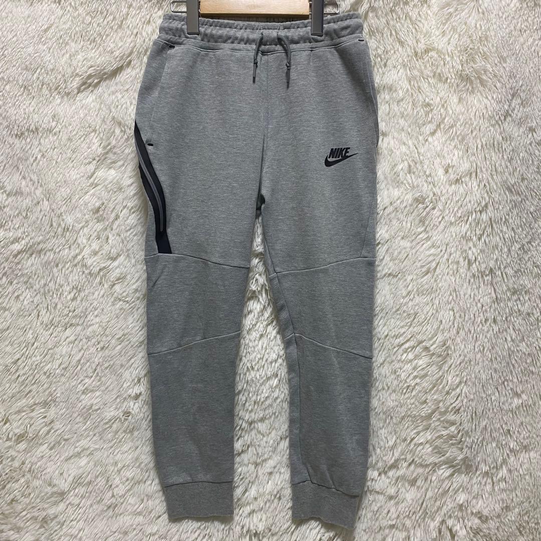 レア　美品　NIKE ナイキ　テックフリースパンツ　グレー　キッズ Lサイズ