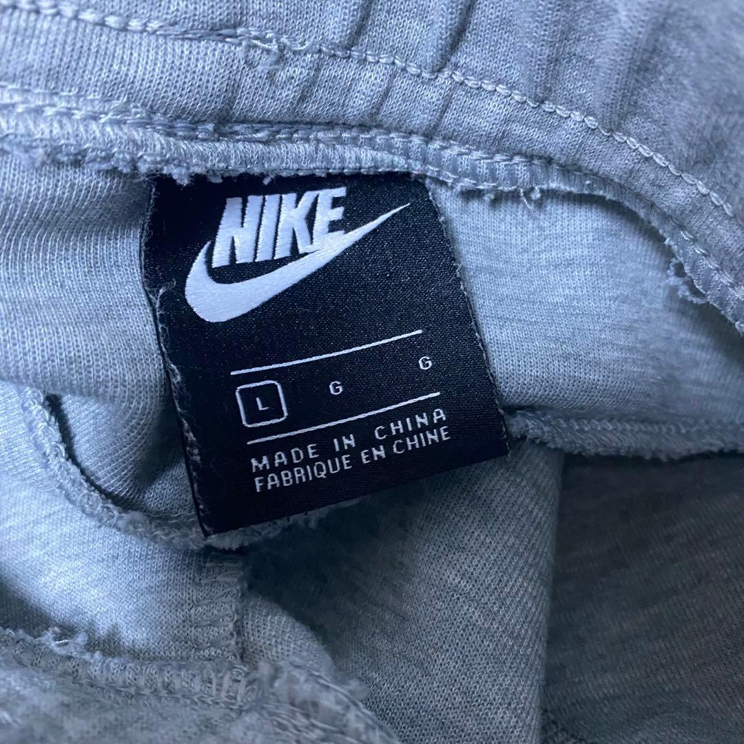 レア　美品　NIKE ナイキ　テックフリースパンツ　グレー　キッズ Lサイズ