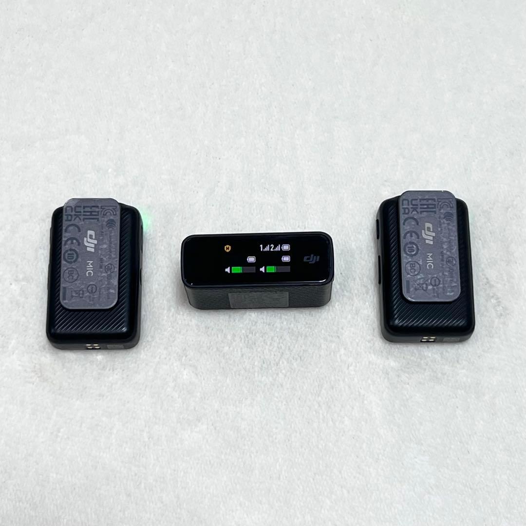 【美品】DJI MIC MICFCC （予備端子付き）コンパクトワイヤレスマイク