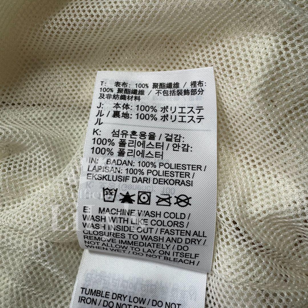 【Ｌサイズ】NIKE上下セットアップ　オフホワイト　ウーブン　ビッグスウォッシュ