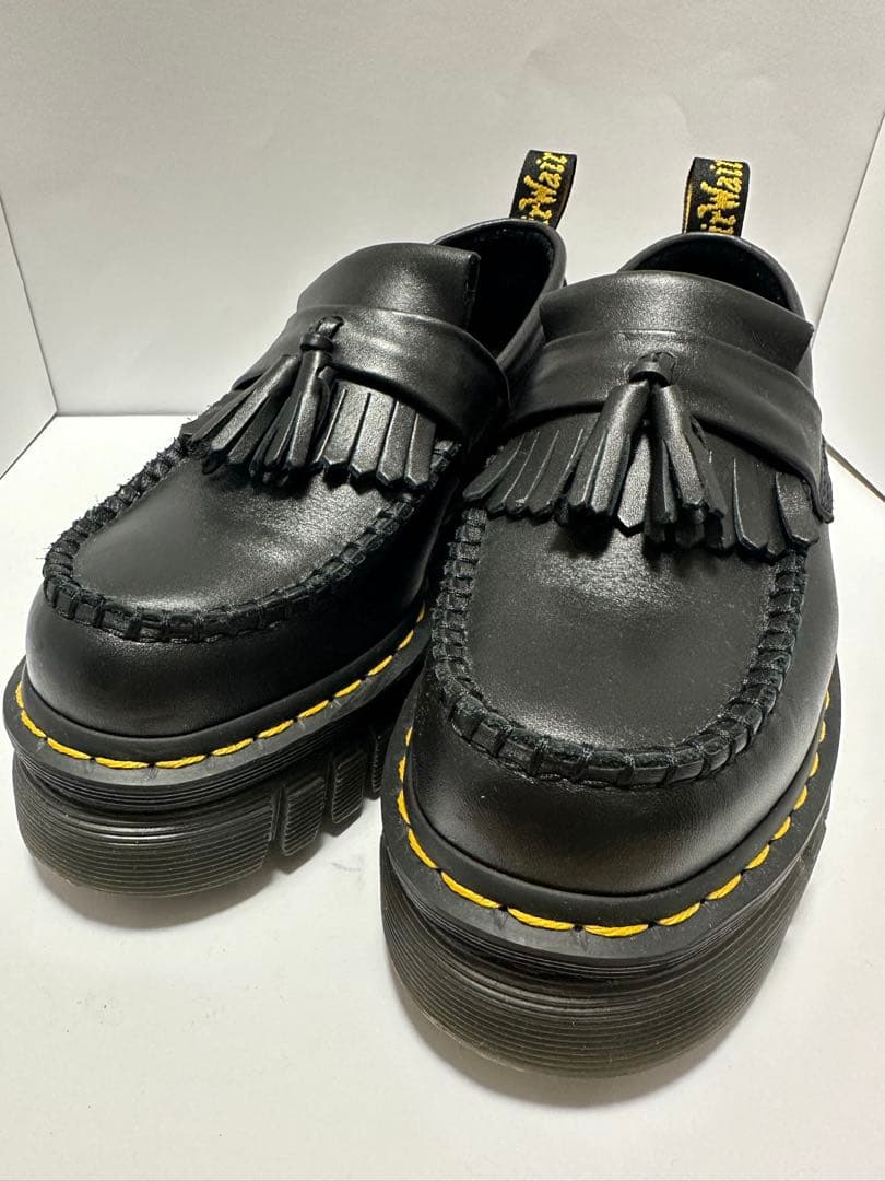 Dr.Martens ADRIAN QUAD タッセル 厚底ローファー 24cm