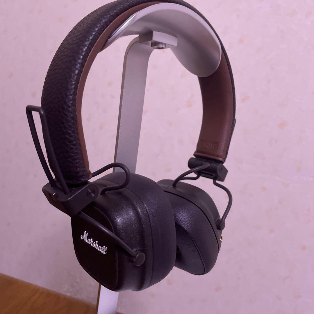 美品　Marshall ワイヤレスヘッドフォン ブラウン