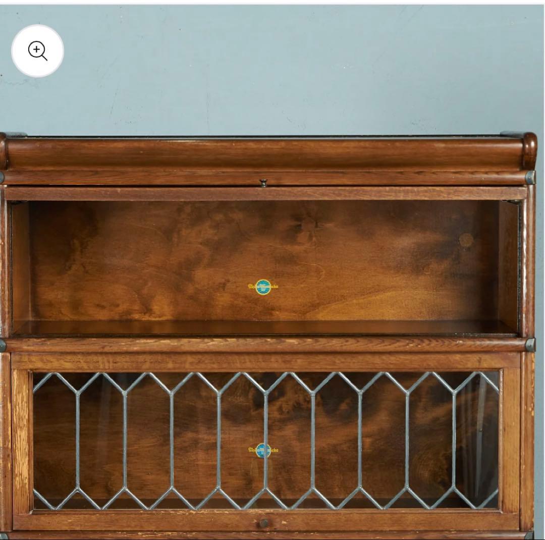 グローブヴェルニッケ社　スタッキングブックケース　アンティーク家具　本棚