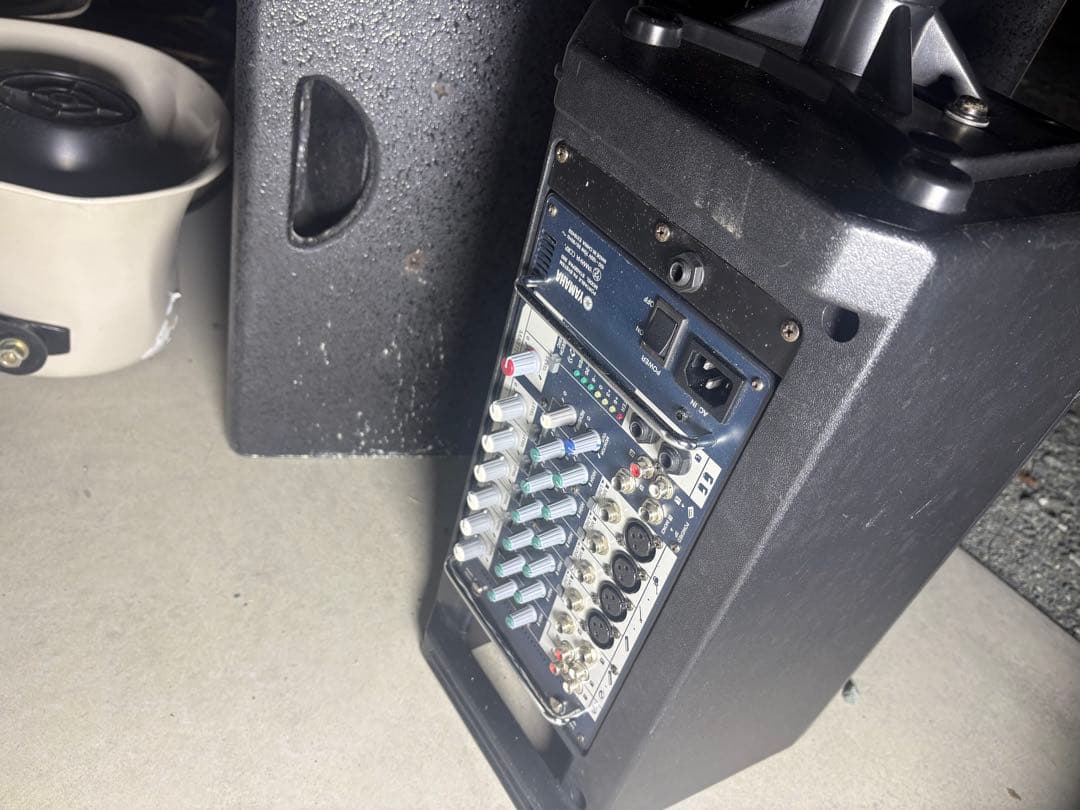 オーディオ機器セット（スピーカー・ミキサー）