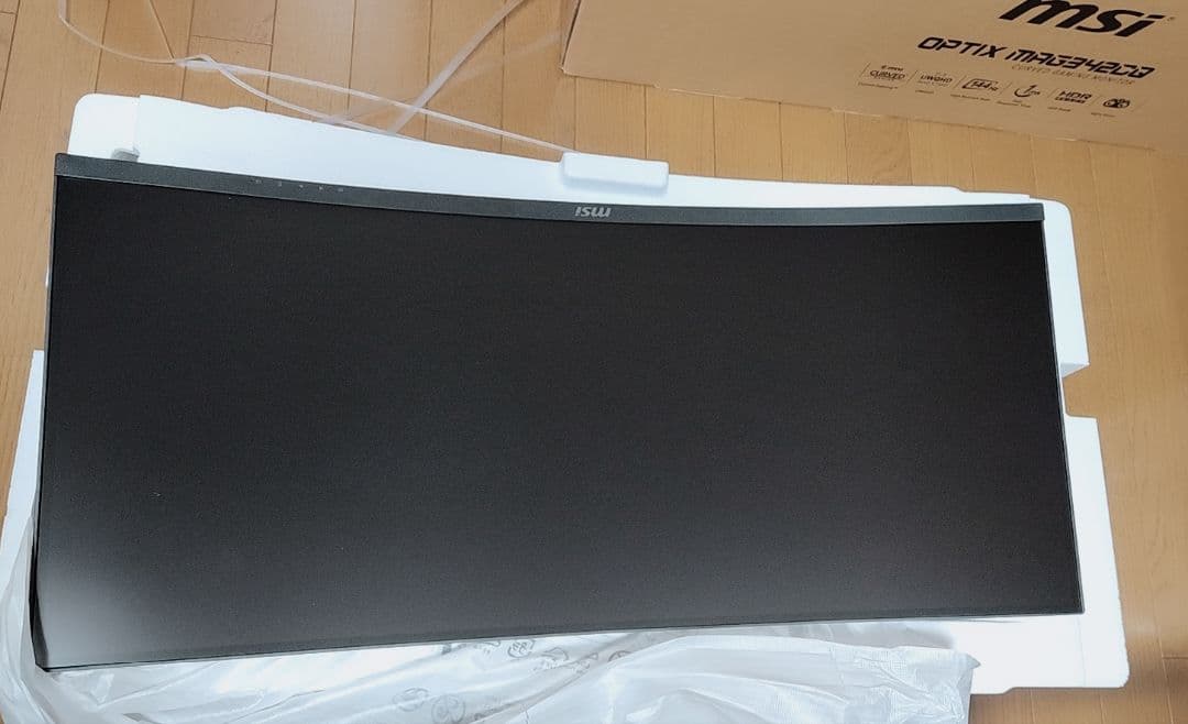 MSI 34インチ 湾曲ゲーミングモニター Optix MAG342CQ
