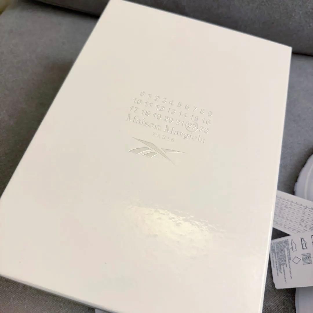 専用【新品】メゾンマルジェラ×リーボックホワイトクラシックレザー24cm/US6