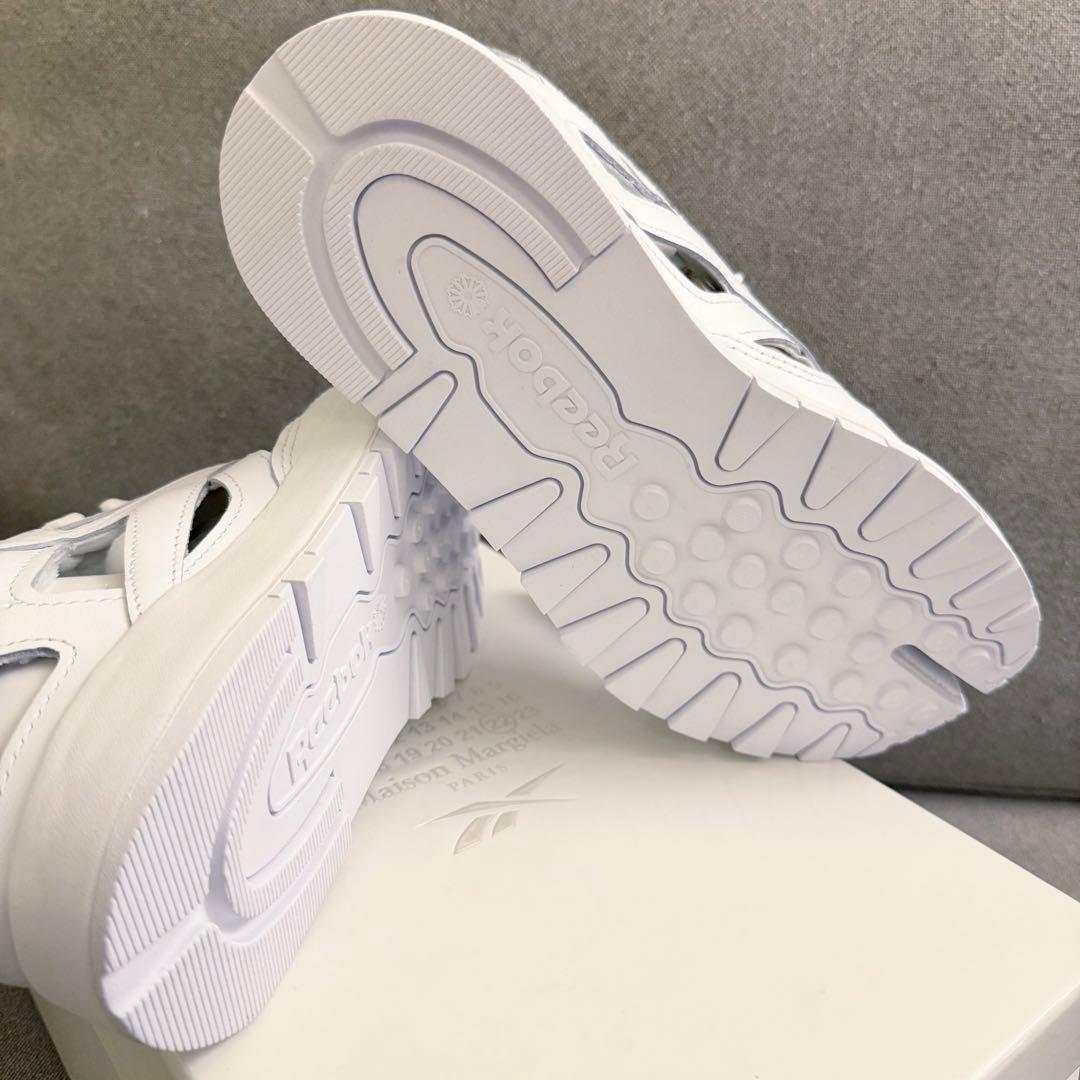 専用【新品】メゾンマルジェラ×リーボックホワイトクラシックレザー24cm/US6