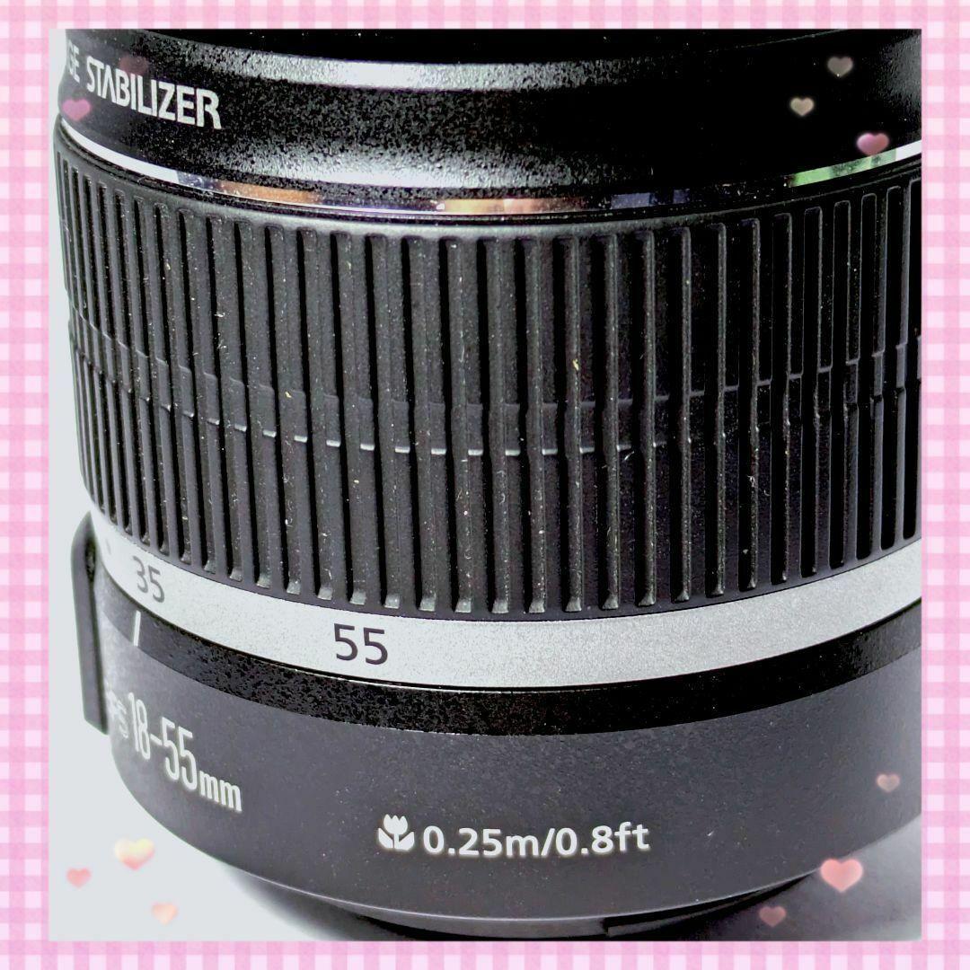 ❤️Canon EF-S 18-55mm 3.5-5.6 IS❤️フィルター付