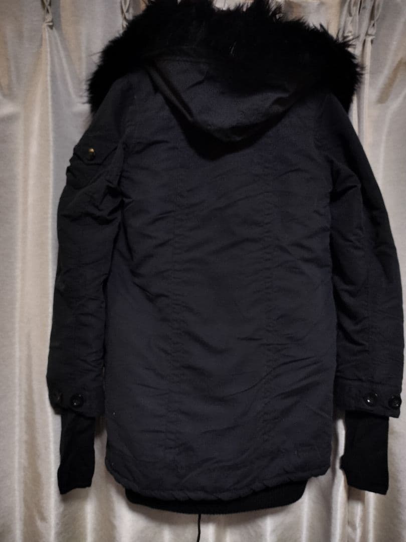 SLY ミリタリーコート N3B モッズコート　ミリタリージャケット　ブラック