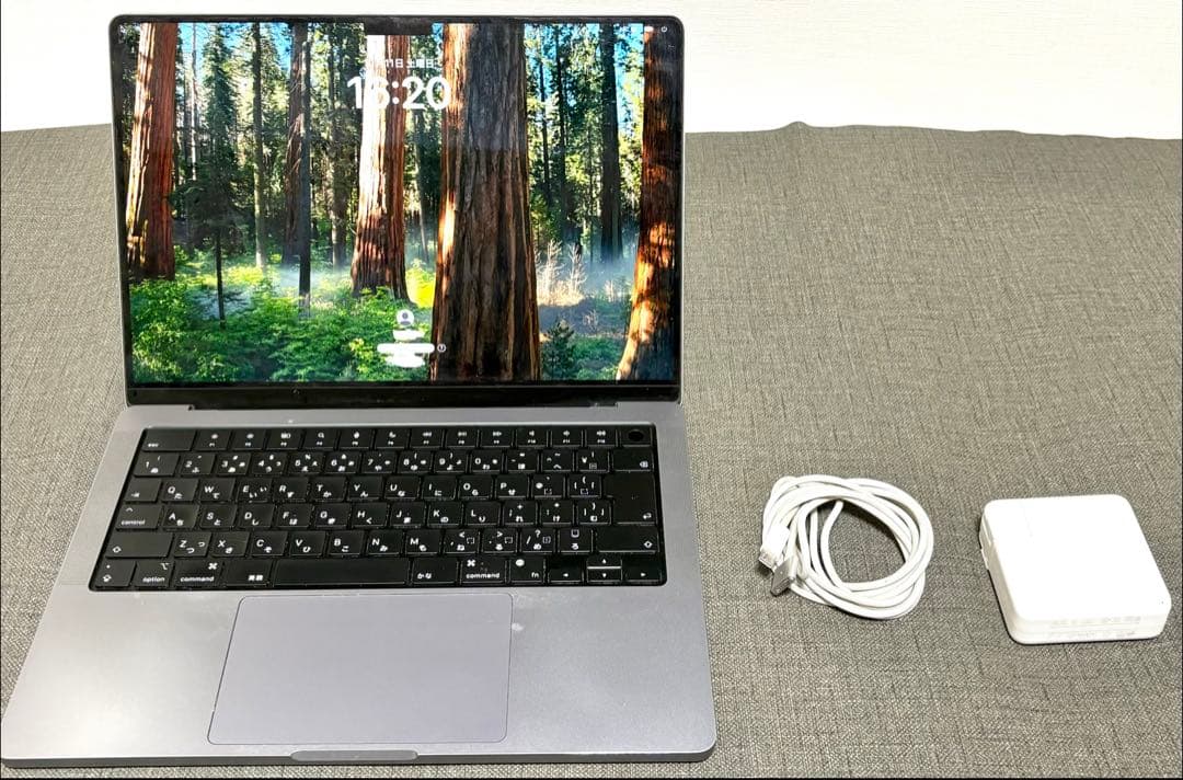 M１ MacBook Pro 14 512SSD／16メモリ