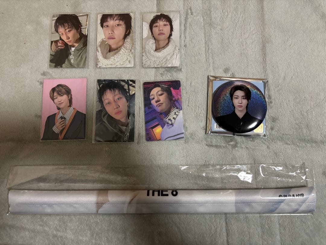 THE 8 トレカ、タペストリー、缶バ　8点セット