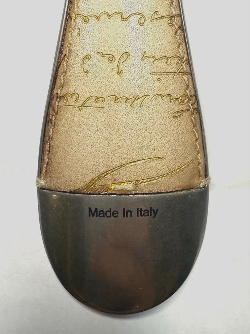 BERLUTI ベルルッティ　フルスクリットレザー　シューホーンキーリング