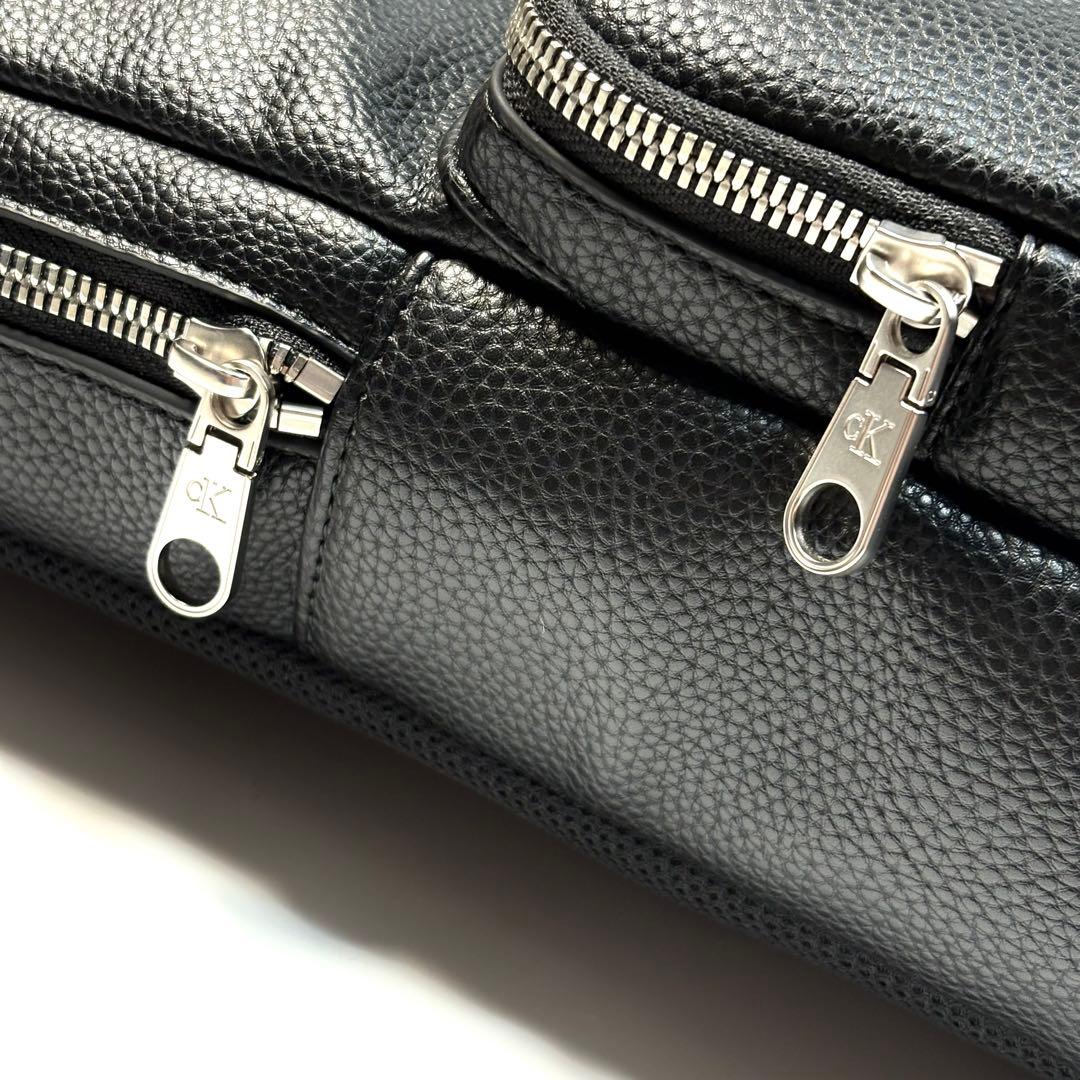 【新品未使用】カルバンクライン ボディバッグ ワンショルダーバッグ ブラック