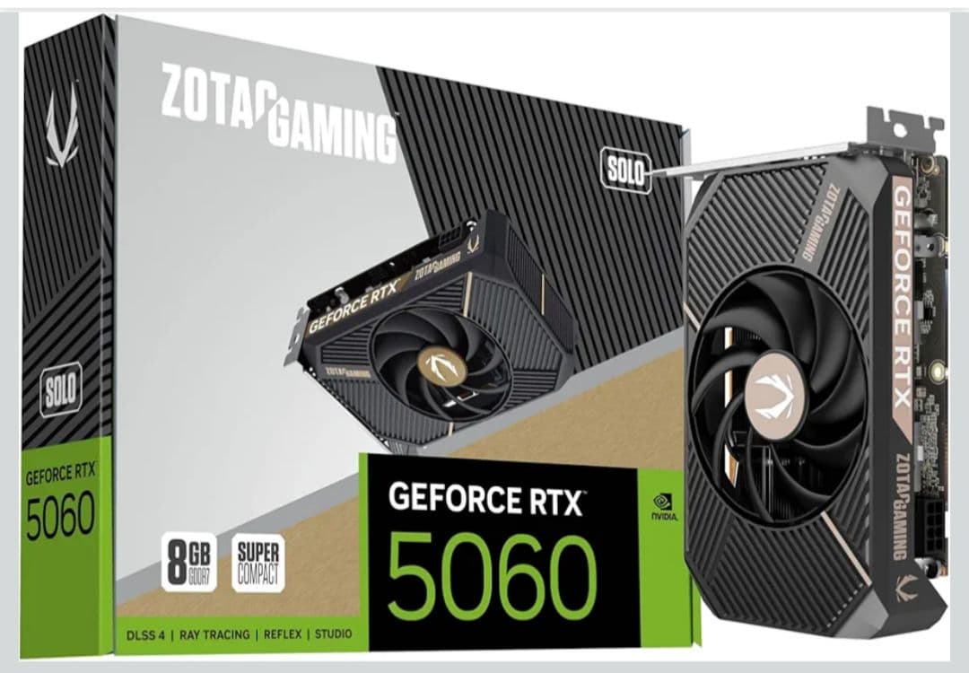 グラフィックボード・グラボ・ビデオカード ZOTAC GAMING GeForce RTX 5060 8GB