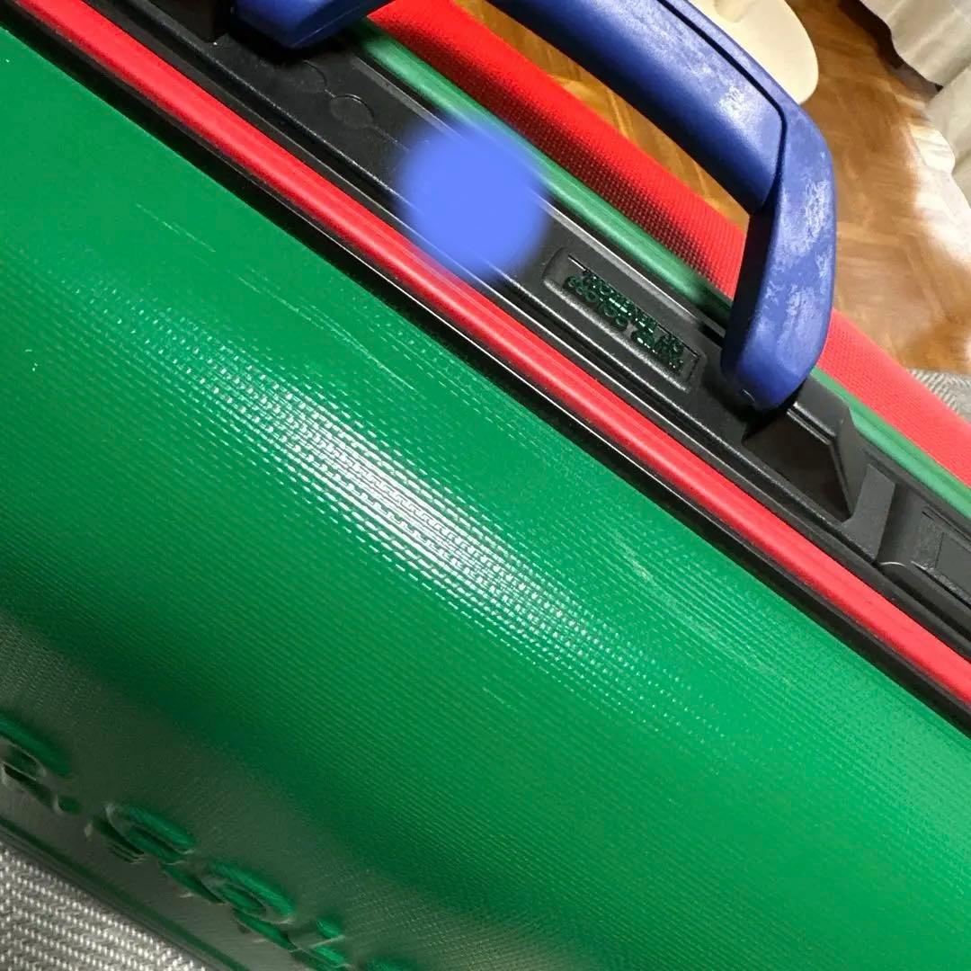 BENETTON キャリケース 美品 レトロ カラフル