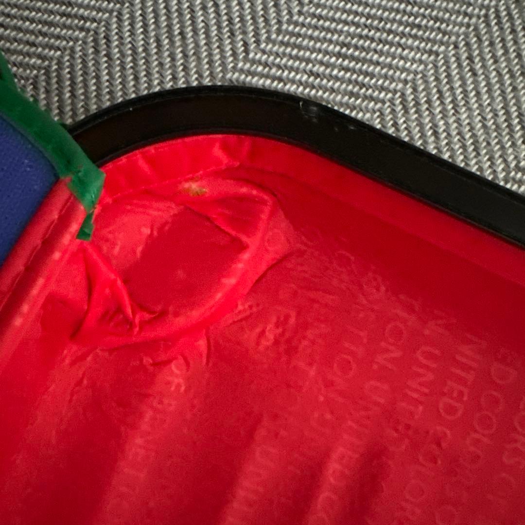 BENETTON キャリケース 美品 レトロ カラフル