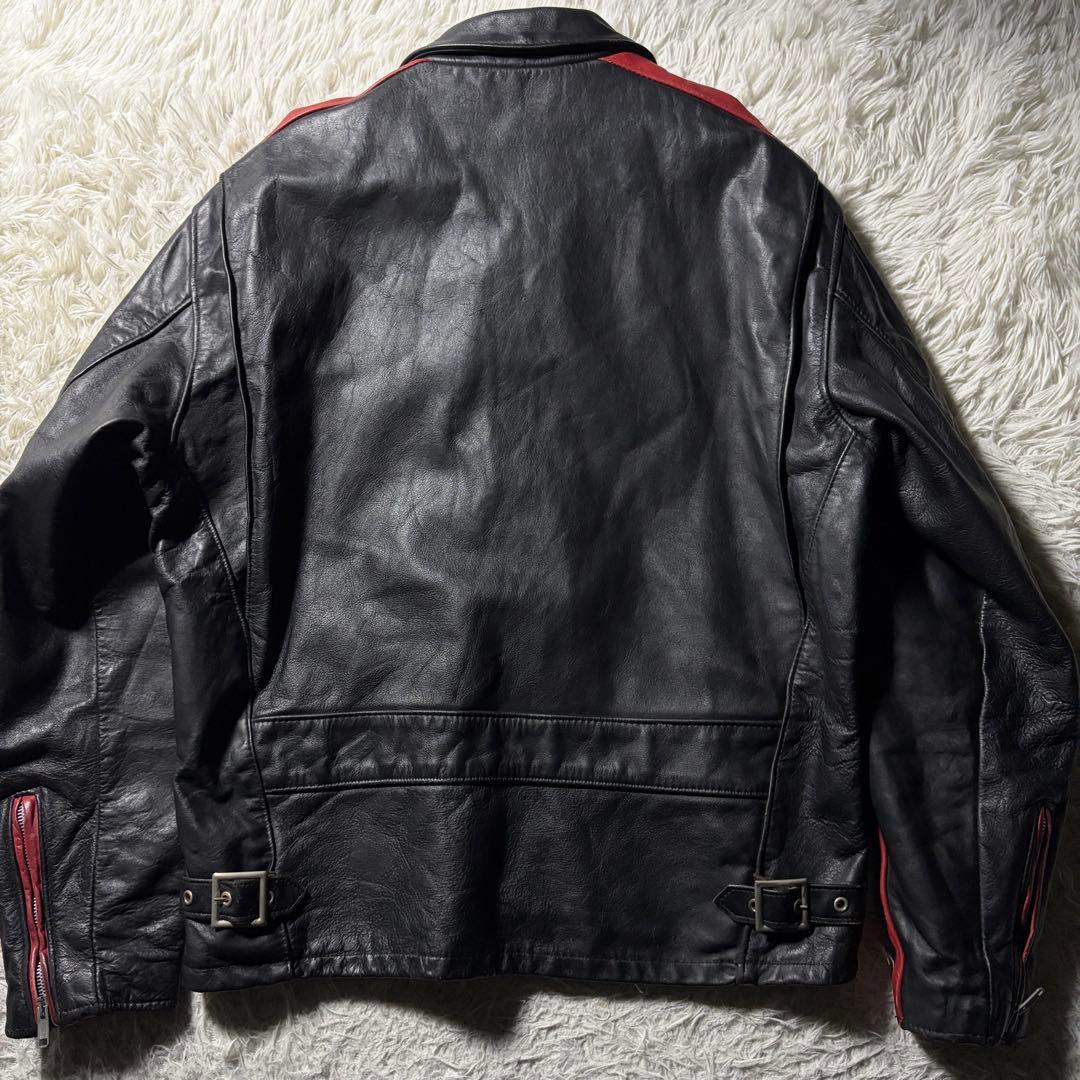 【米国製】schott トラッカージャケット　441 ブラック　40