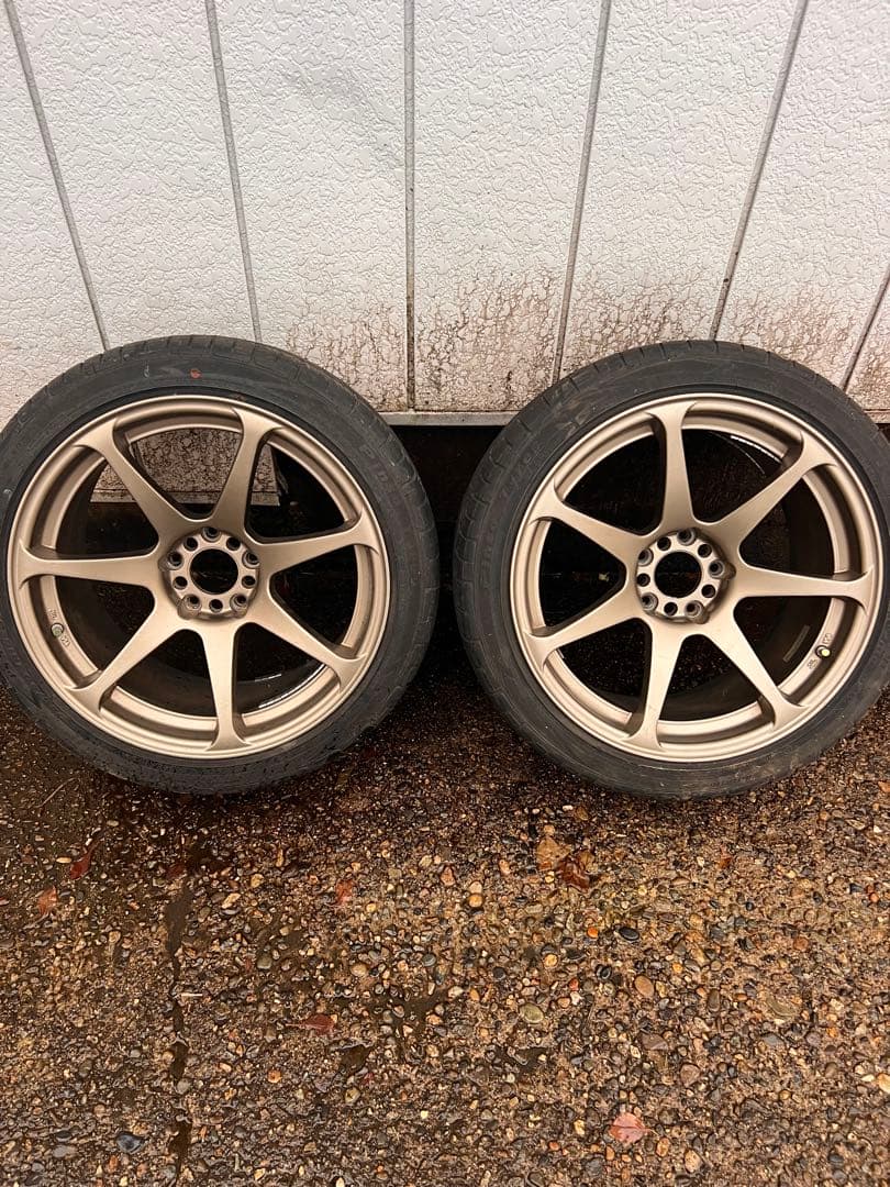 CST ゼロワンハイパー 9.5J+23 18インチ 2本 美品