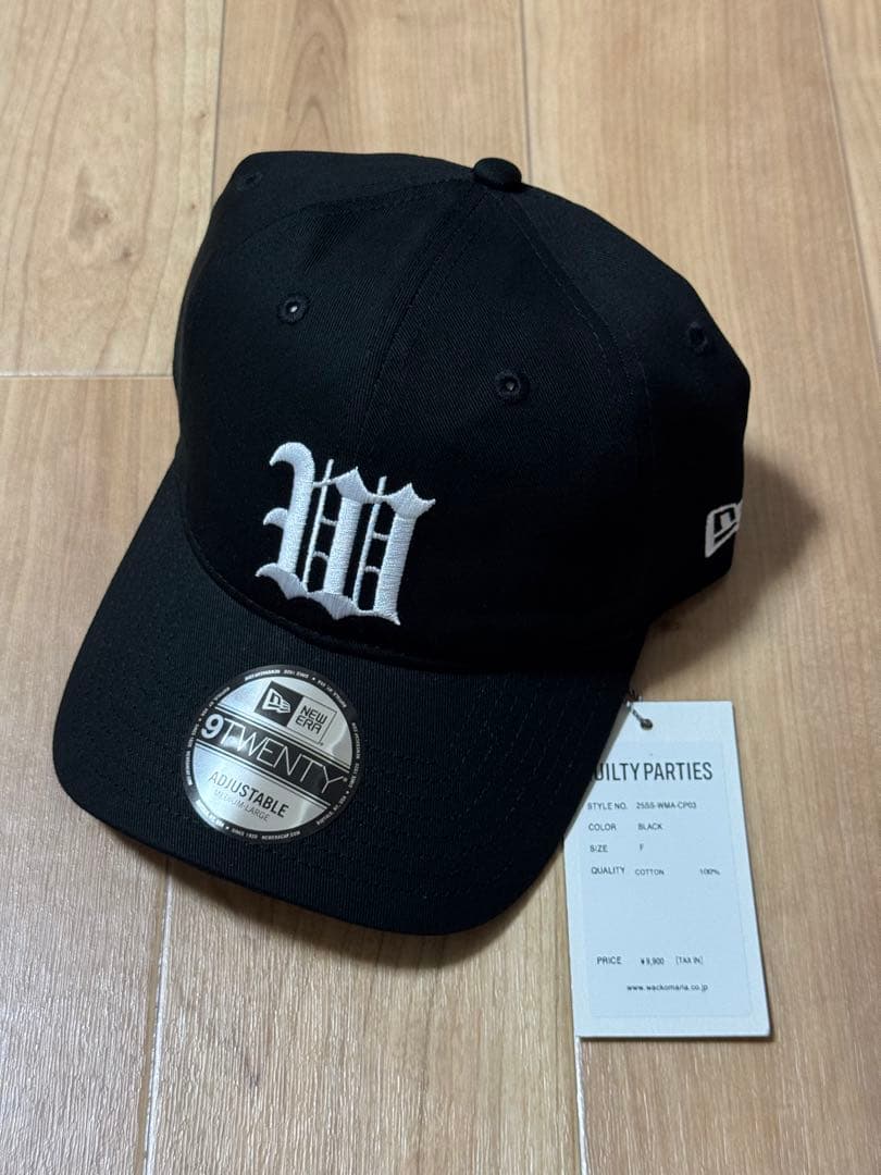 WACKO MARIA NEW ERA 9TWENTY BLACK ワコマリア